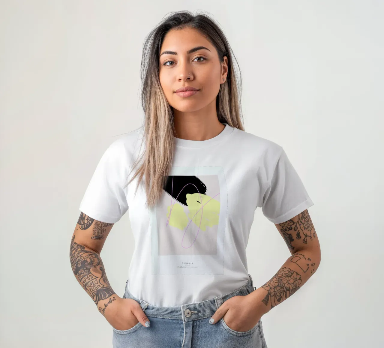 Mimesis t-shirt da Pure