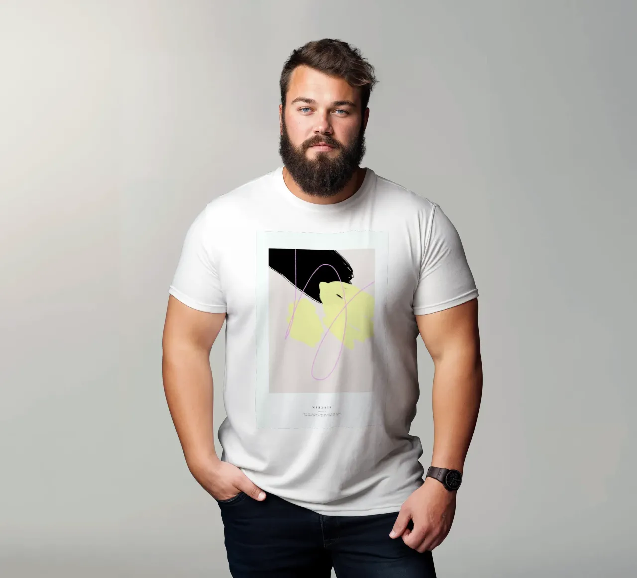 Mimesis t-shirt da Pure