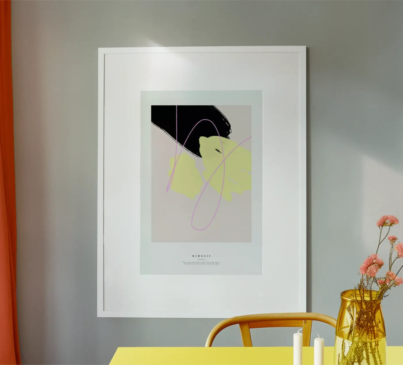 Mimesis poster van Pure