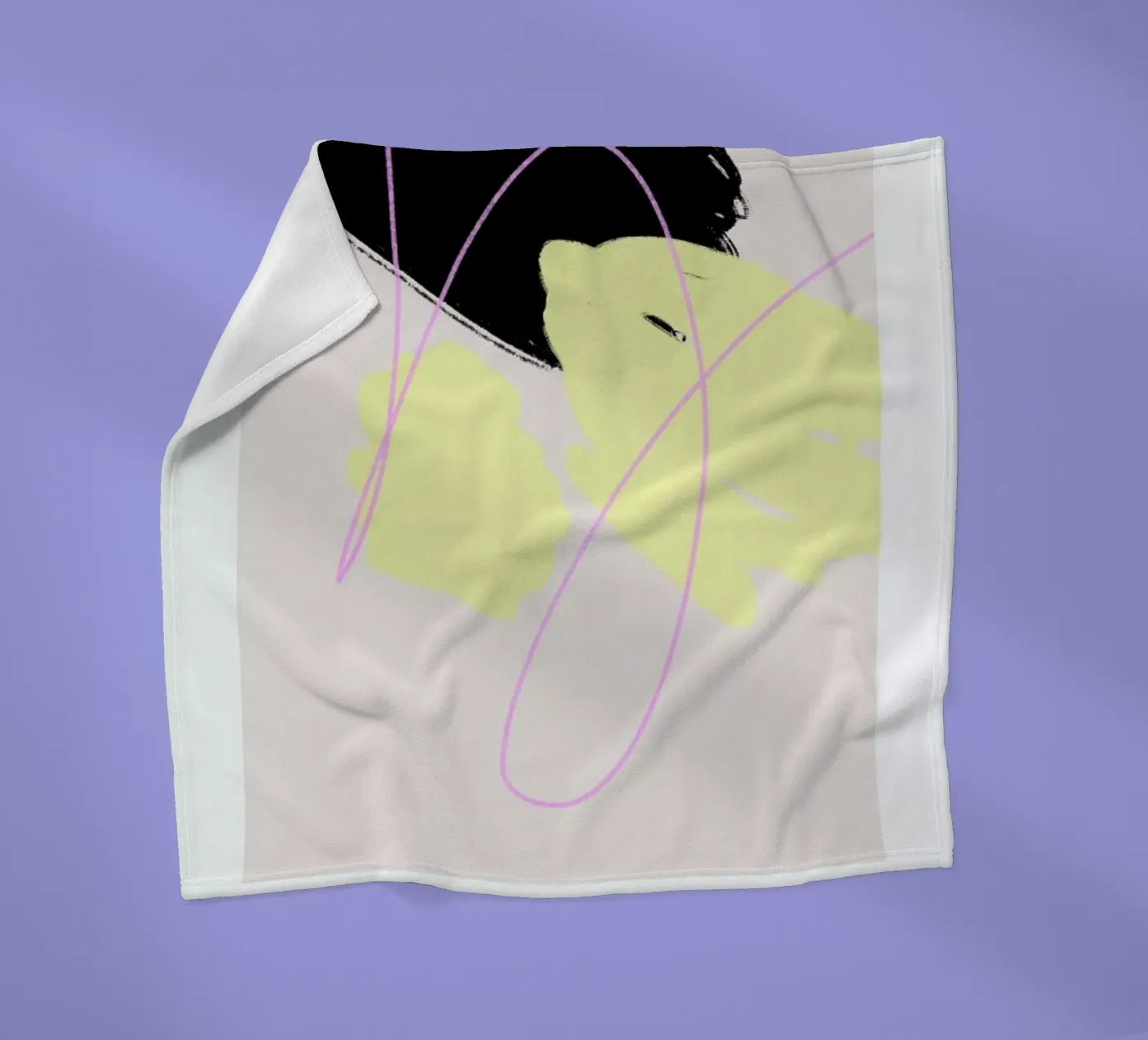 Mimesis fleecedeken van Pure