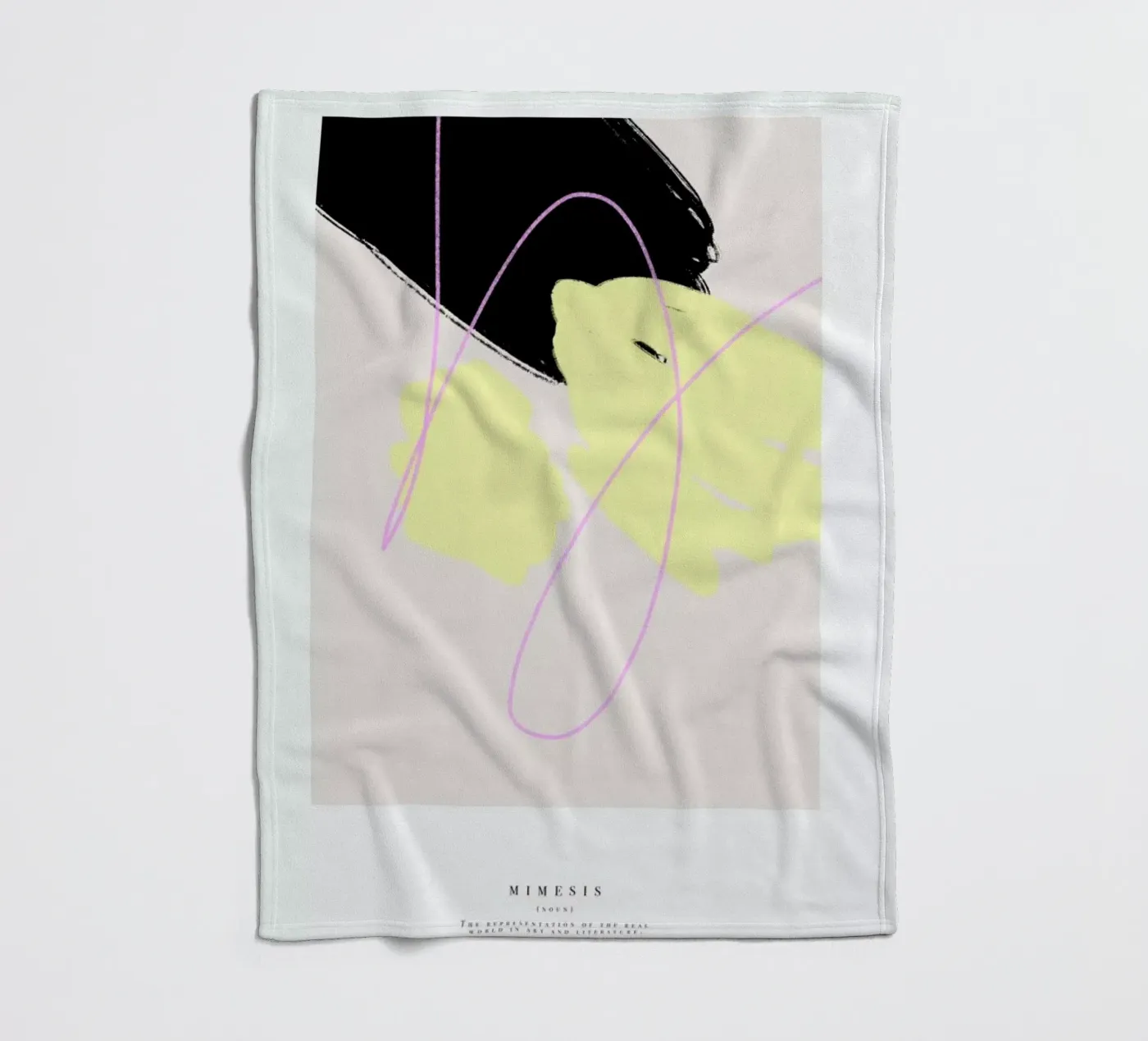 Mimesis fleecedeken van Pure