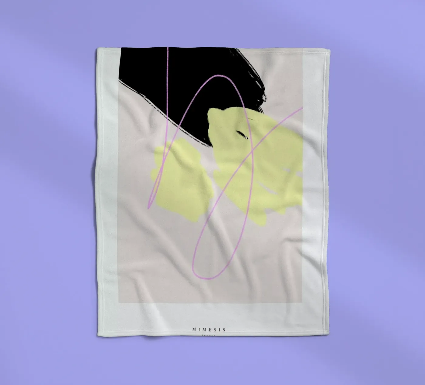 Mimesis fleecedeken van Pure