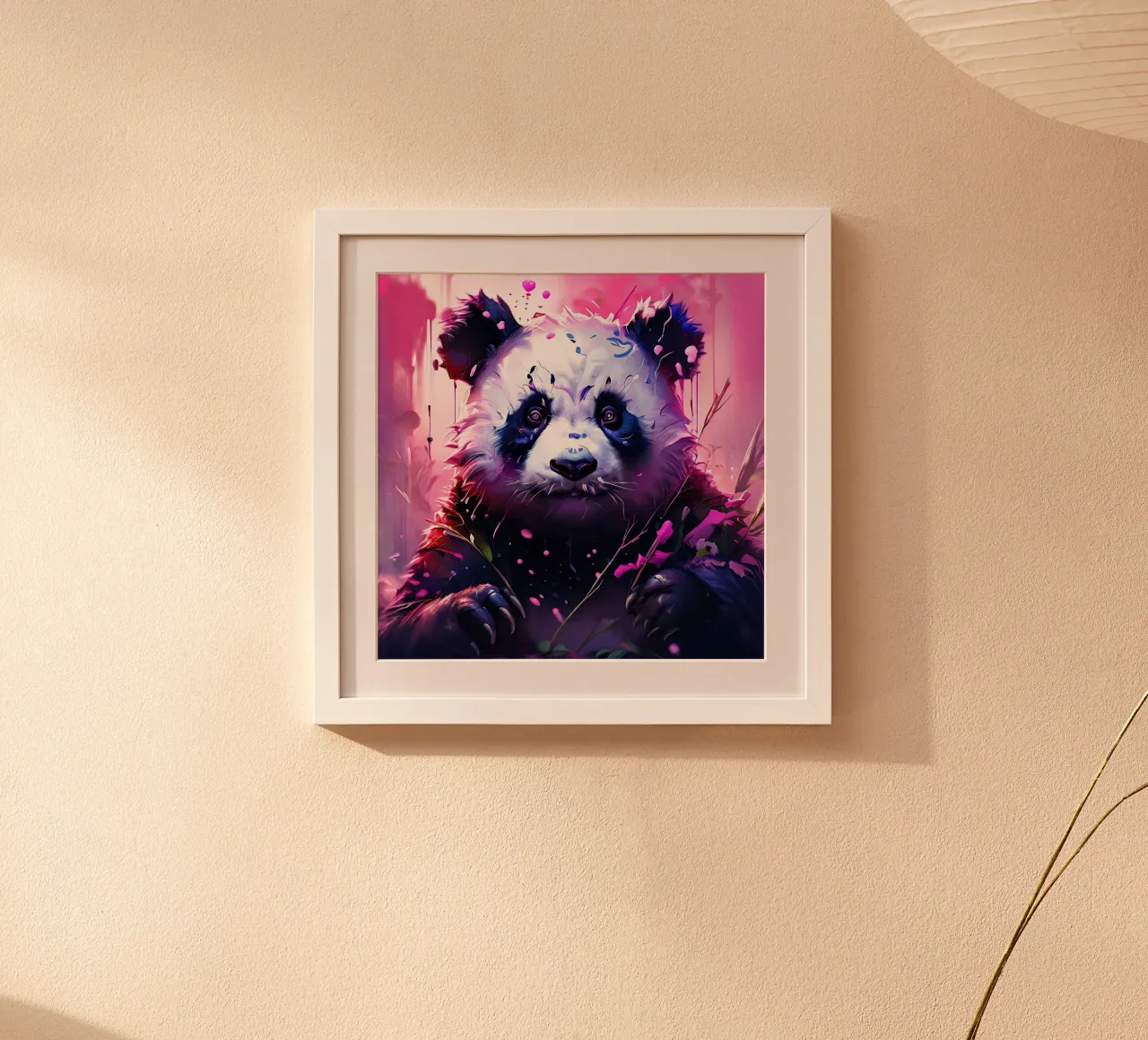 Panda_Style_H_1 poster da Tierisch bunt by LK