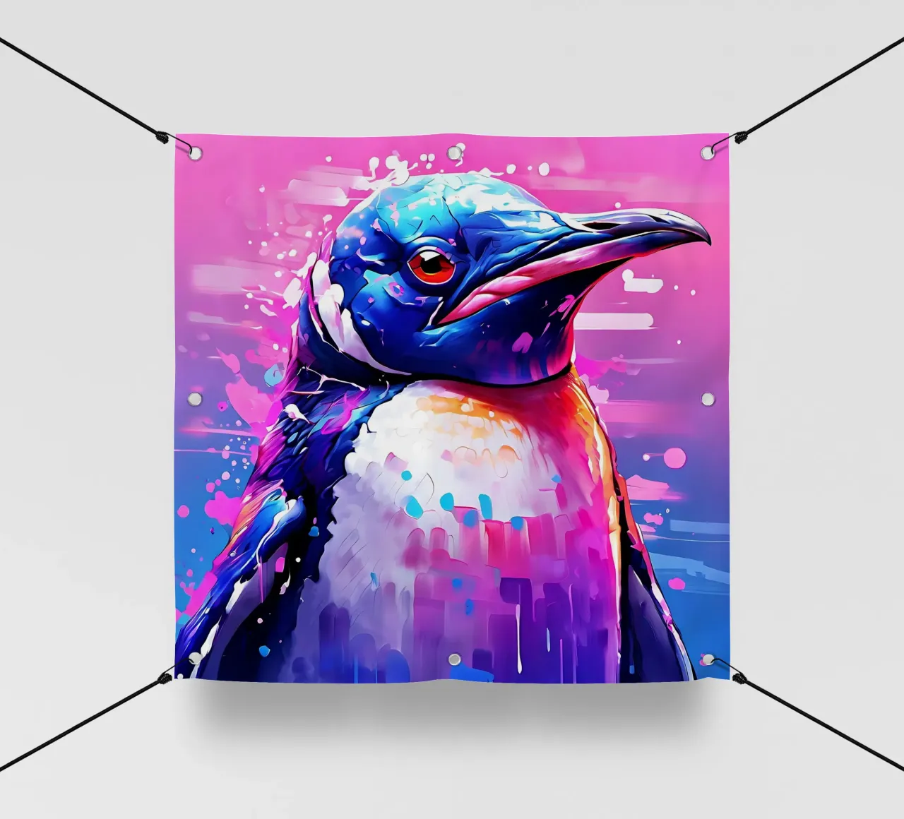 Pinguin_Stil_H_1 pvc cover by Tierisch bunt by LK