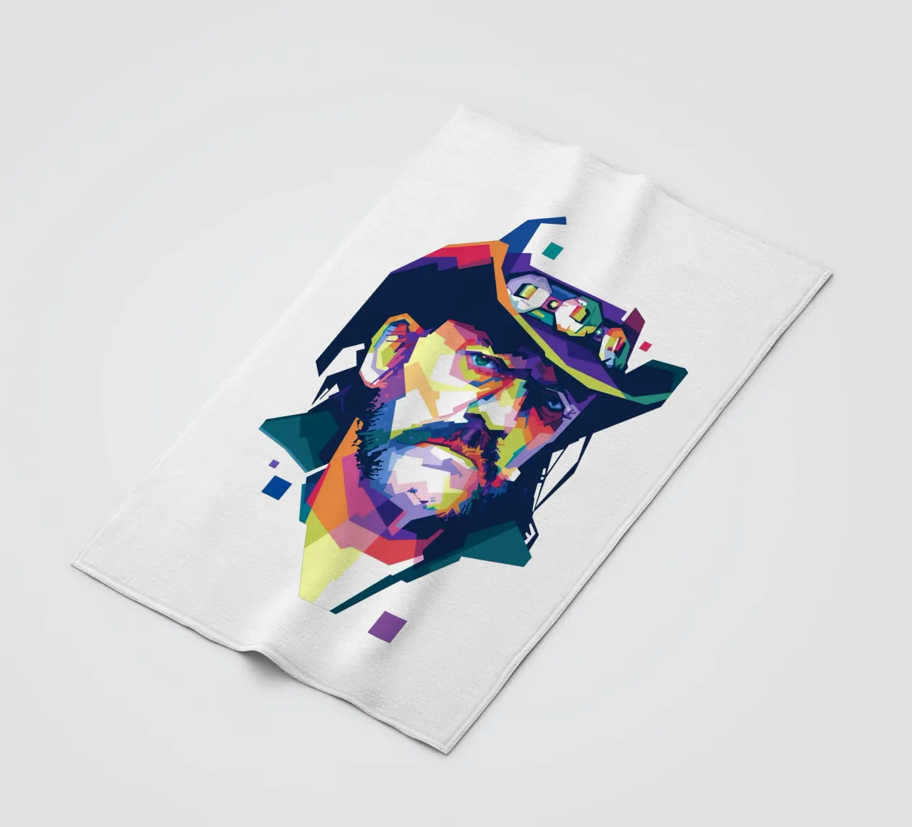 Lemmy Pop Art | WPAP coperta in pile da Alkahfsmart