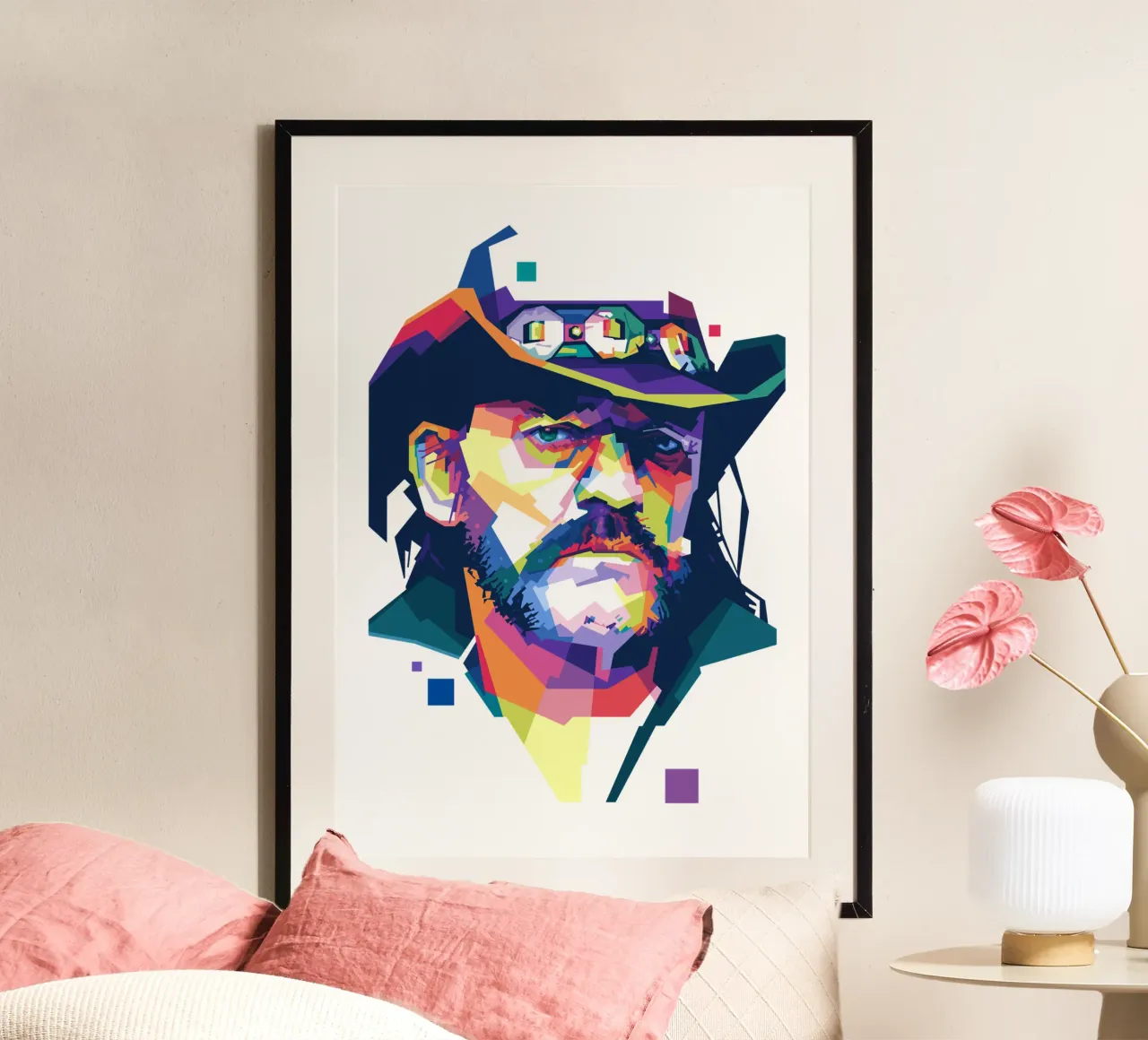 Lemmy Pop Art | WPAP carta hahnemühle da Alkahfsmart