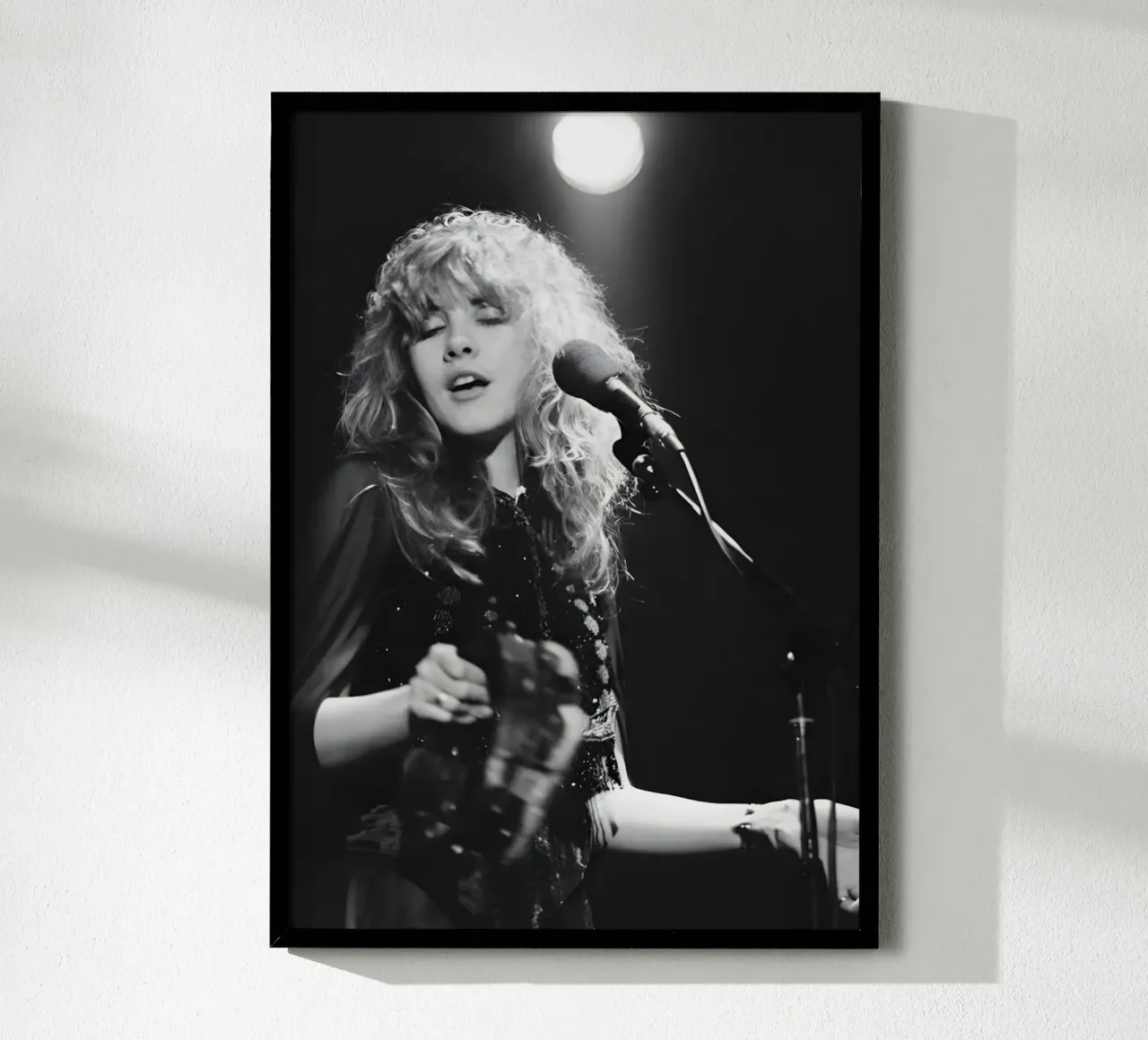 Stevie Nicks carta hahnemühle da Low poly art
