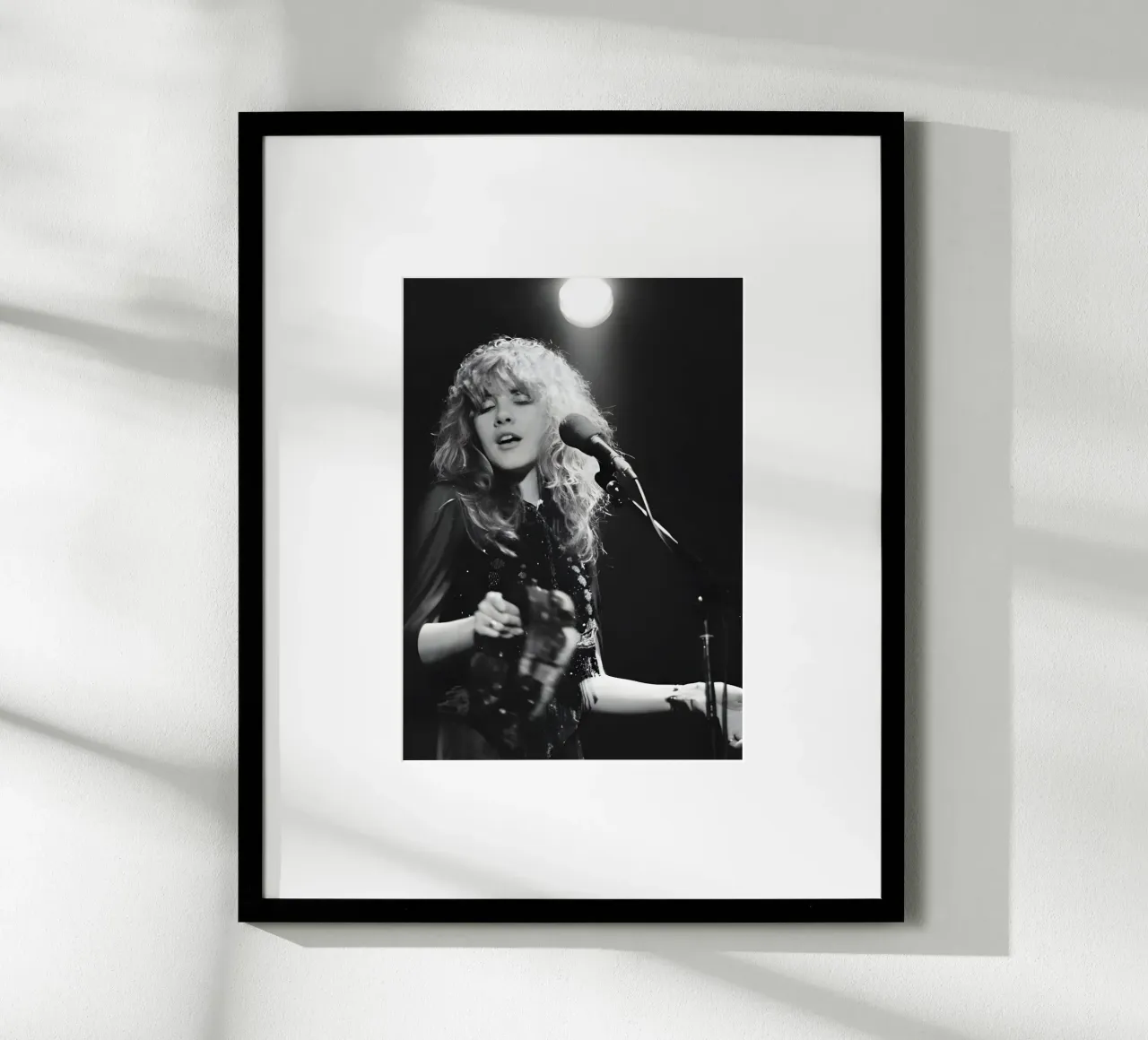 Stevie Nicks carta hahnemühle da Low poly art