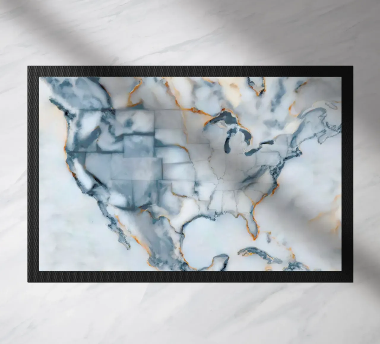 Usa Marble Map zerbino da Octavian