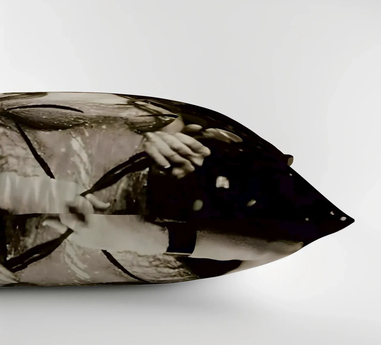 Celine Dion cuscino da Low poly art