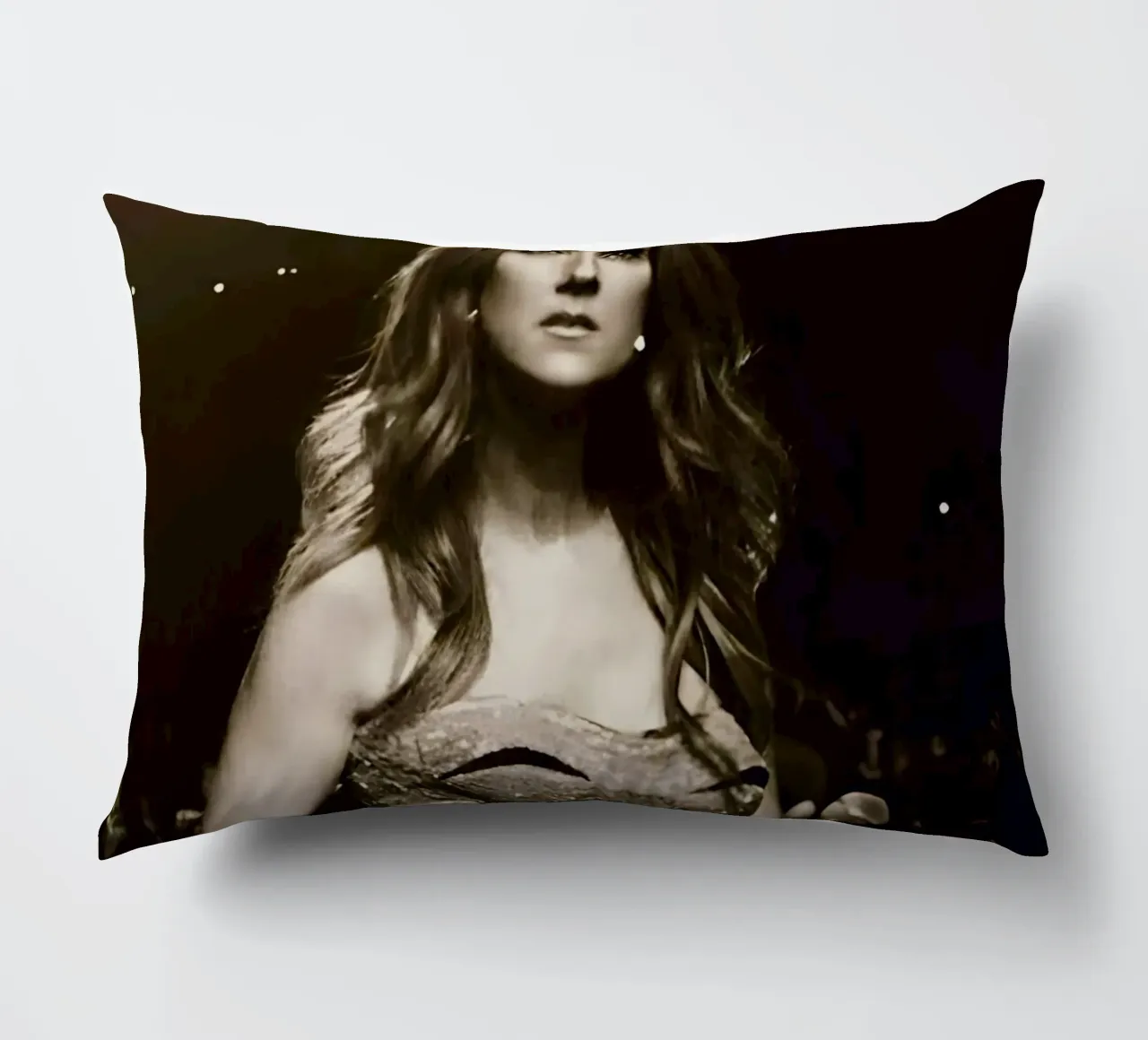 Celine Dion cuscino da Low poly art