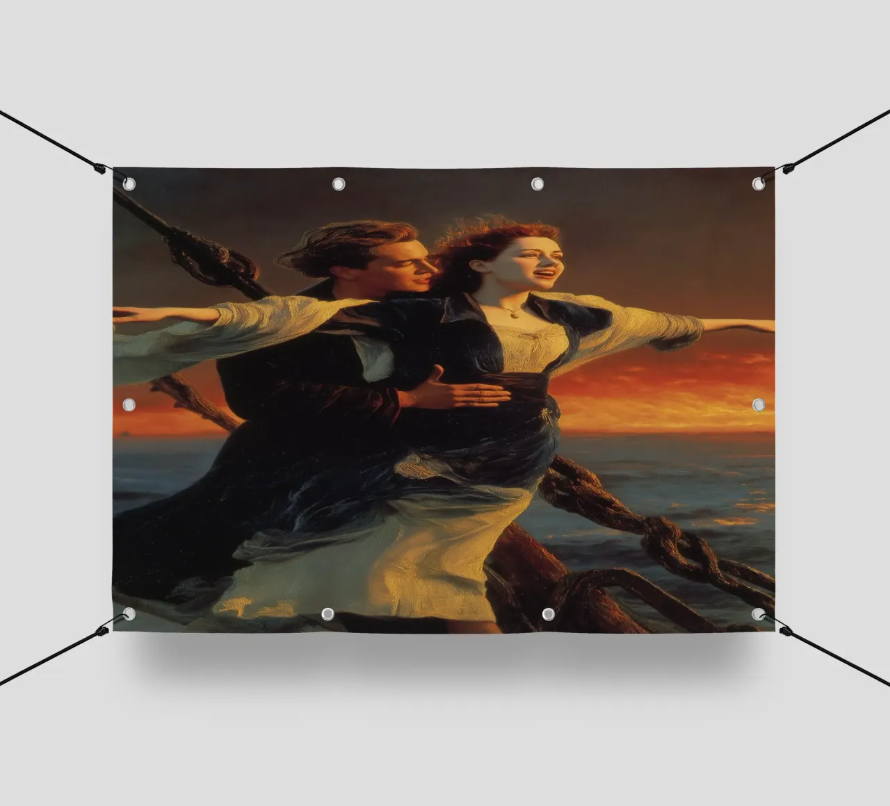 Titanic telo in pvc da Fleur de Lys