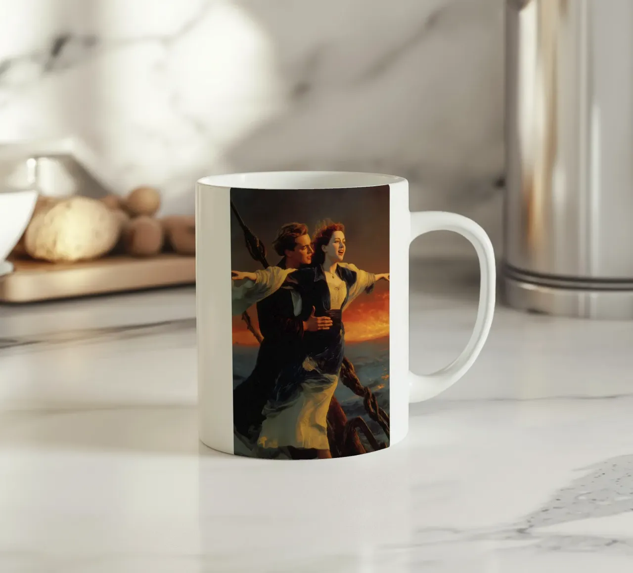 Titanic tazza in ceramica da Fleur de Lys