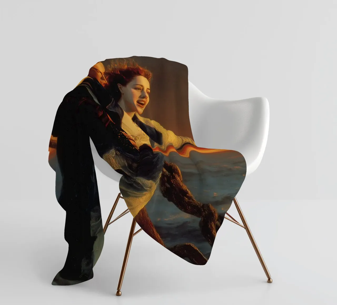 Titanic coperta in pile da Fleur de Lys