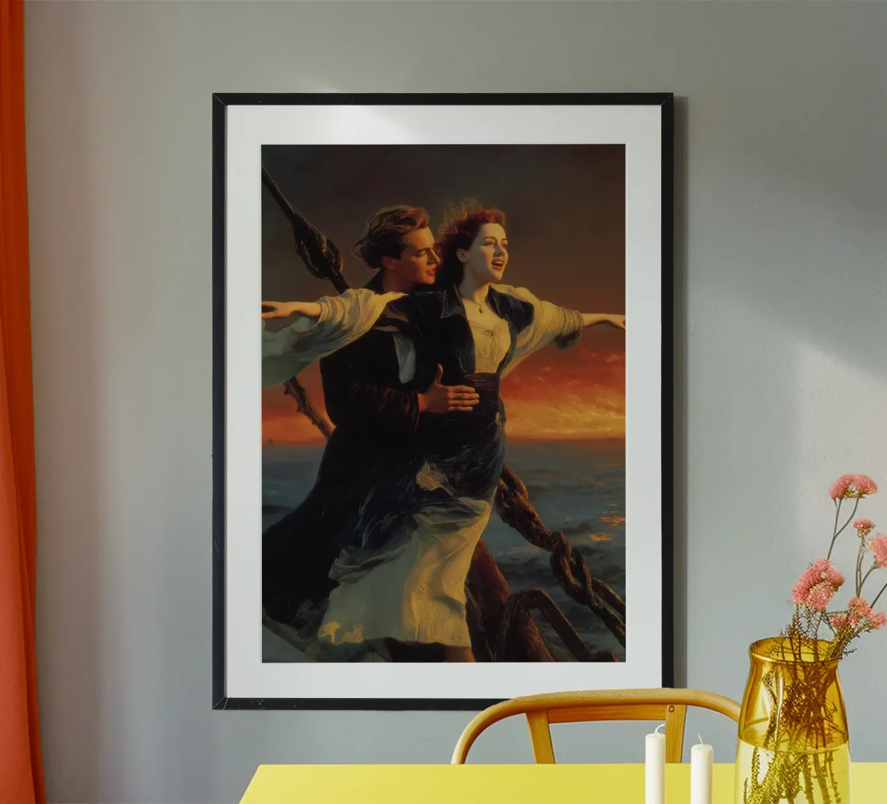 Titanic poster da Fleur de Lys