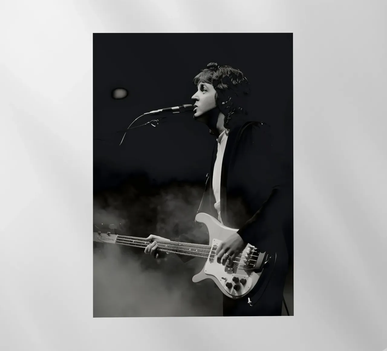 Paul McCartney pellicola backlit da Low poly art