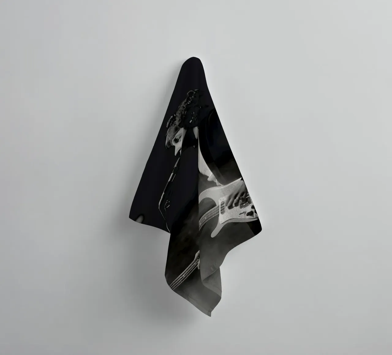 Paul McCartney asciugamano da bagno da Low poly art