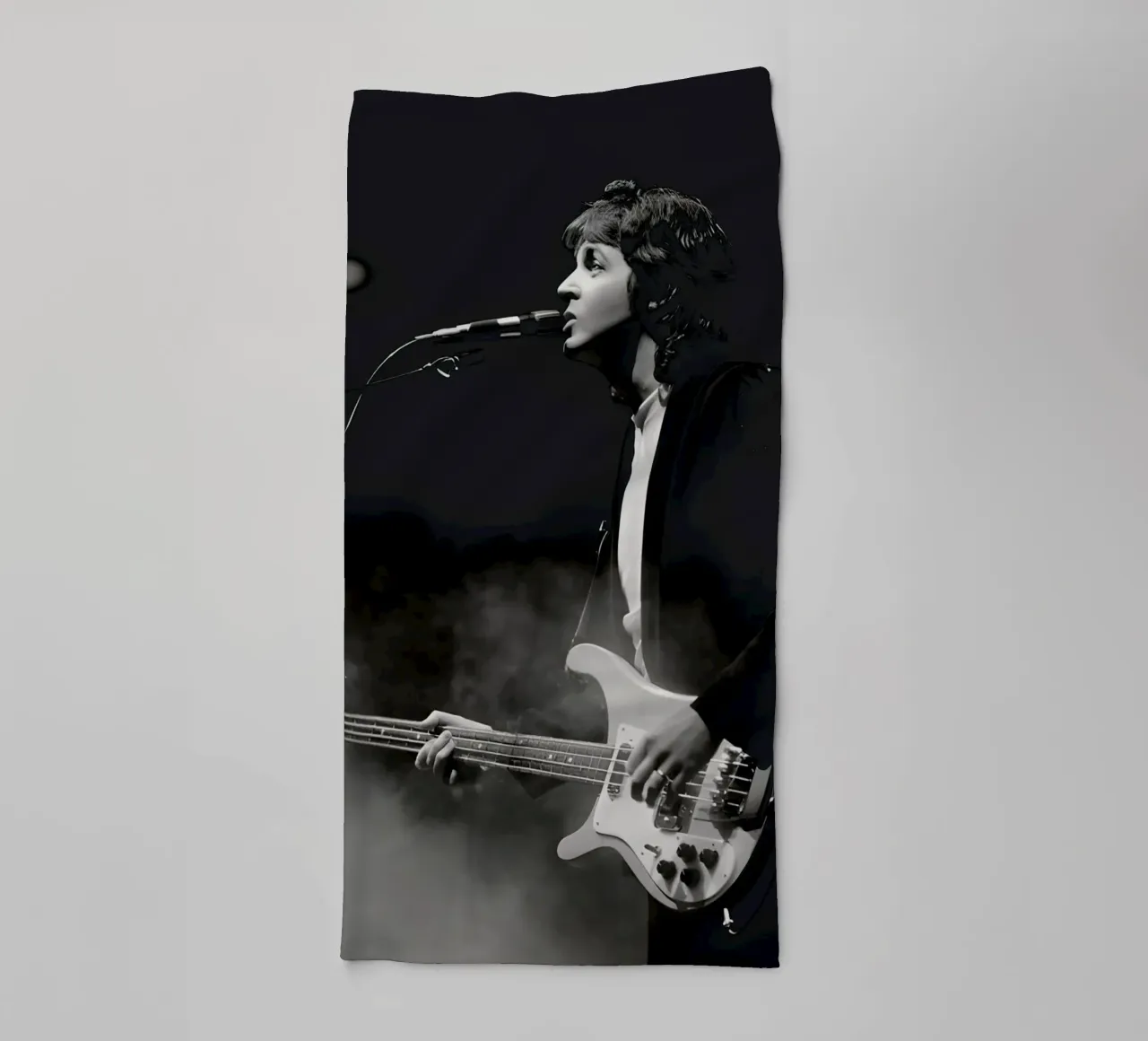 Paul McCartney asciugamano da bagno da Low poly art