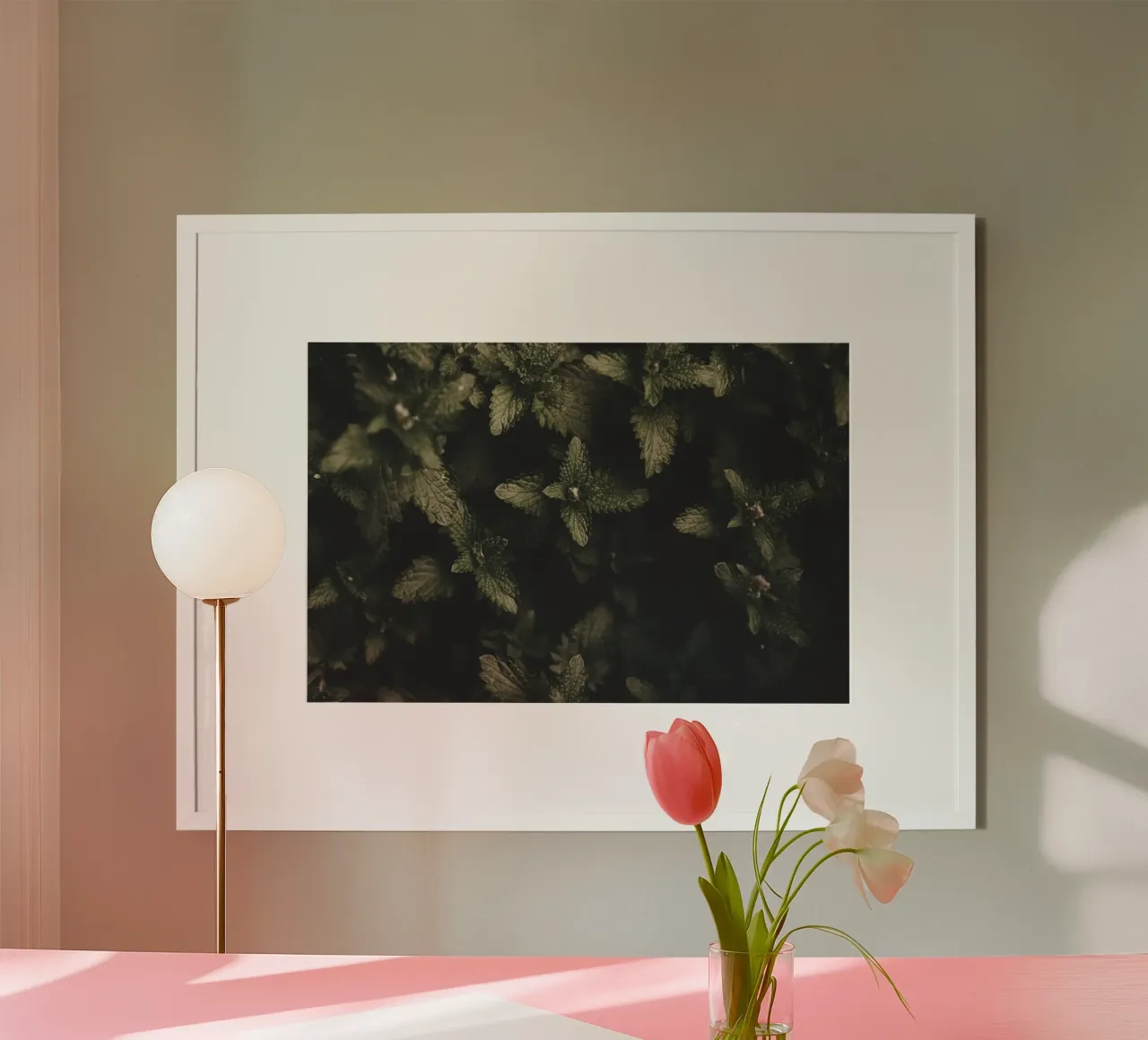 Studio botanico scuro carta hahnemühle da PhotoVibe Decor