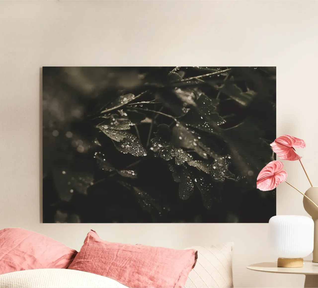 Studio botanico scuro plexiglass da PhotoVibe Decor