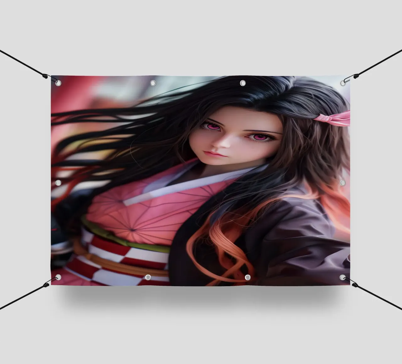 Nezuko Ammazzademoni telo in pvc da Fleur de Lys