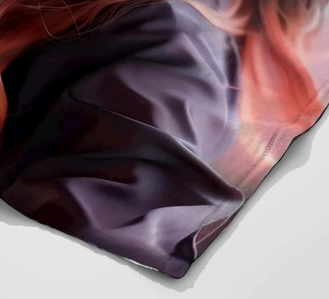 Nezuko Ammazzademoni coperta in pile da Fleur de Lys