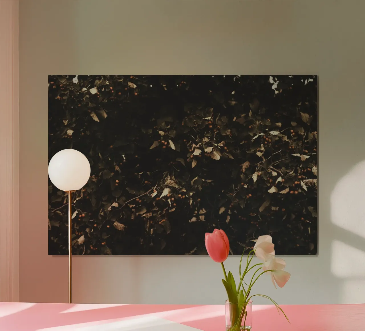 Studio botanico scuro carta hahnemühle da PhotoVibe Decor