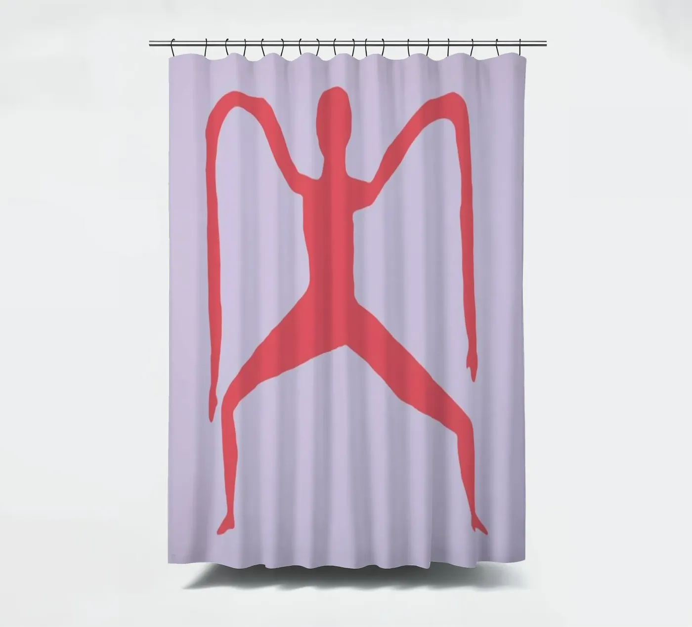 Elastic Dancer Duschvorhang von Jack Webster