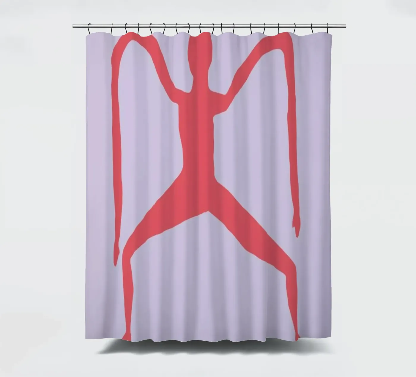 Elastic Dancer Duschvorhang von Jack Webster