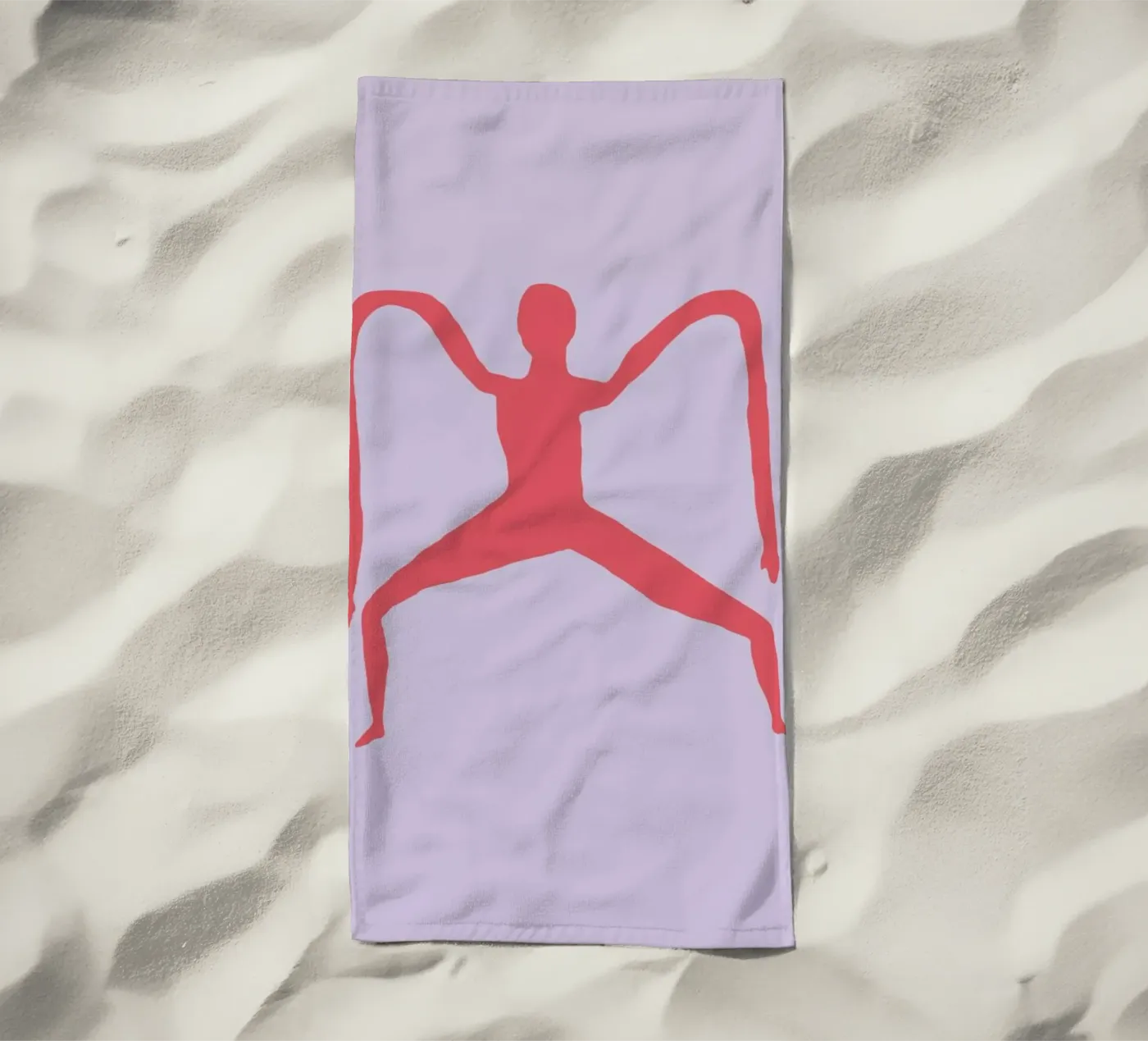 Elastic Dancer strandhanddoek van Jack Webster