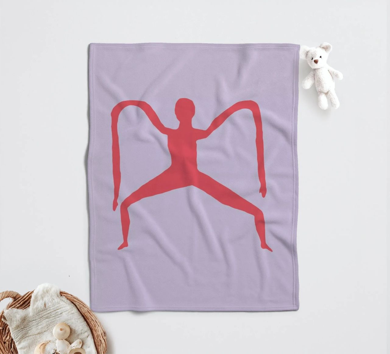 Elastic Dancer coperta in pile da Jack Webster