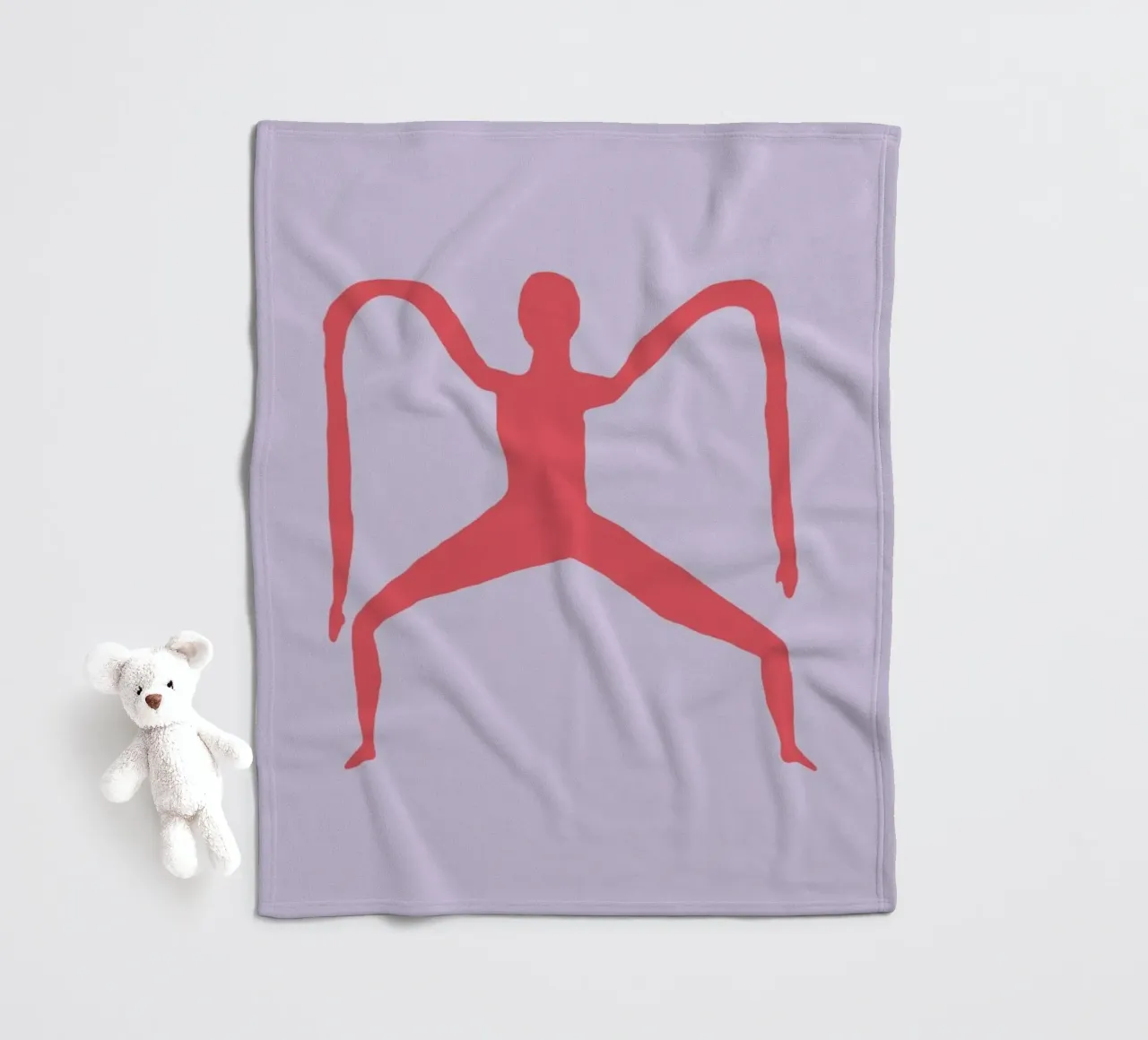 Elastic Dancer Fleecedecke von Jack Webster