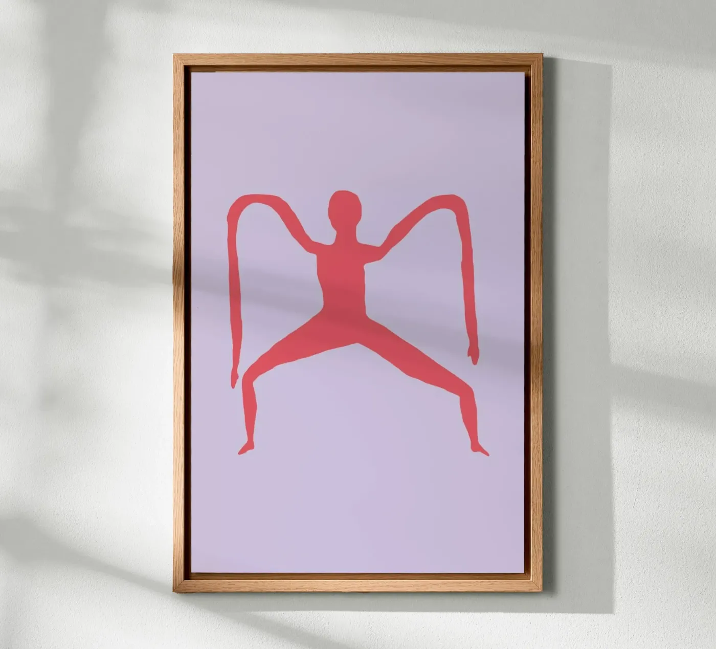 Elastic Dancer canvas van Jack Webster