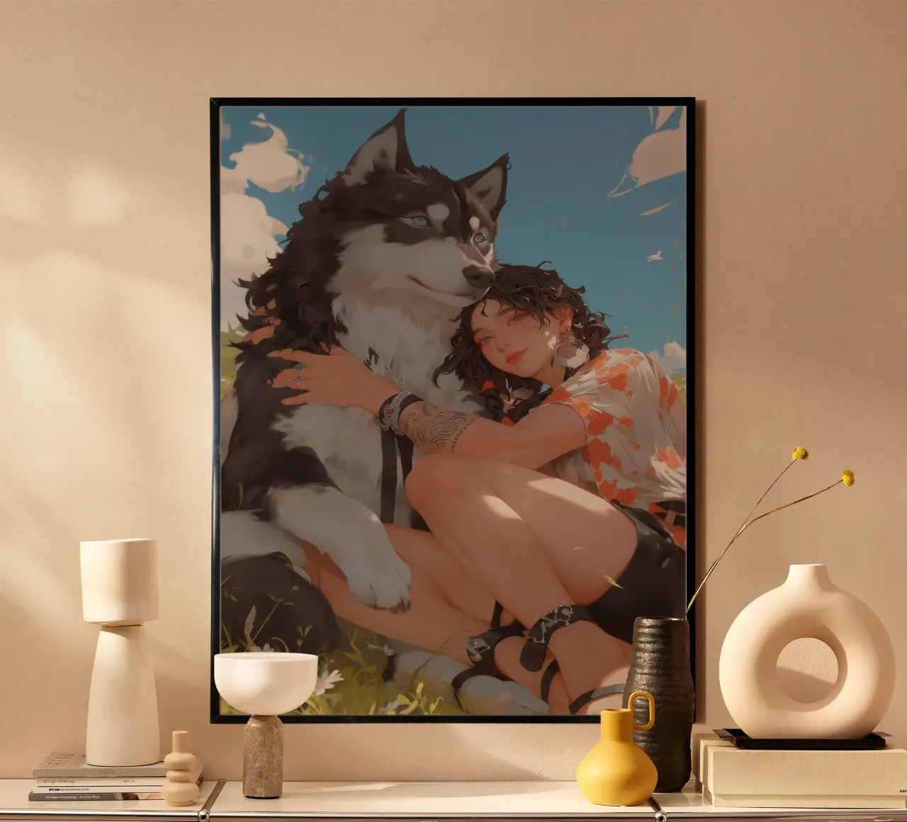Compagno selvaggio poster da Cute Art