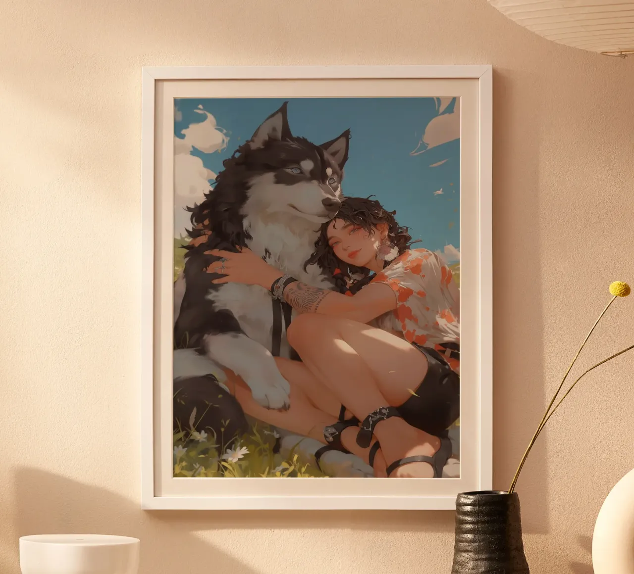 Compagno selvaggio poster da Cute Art