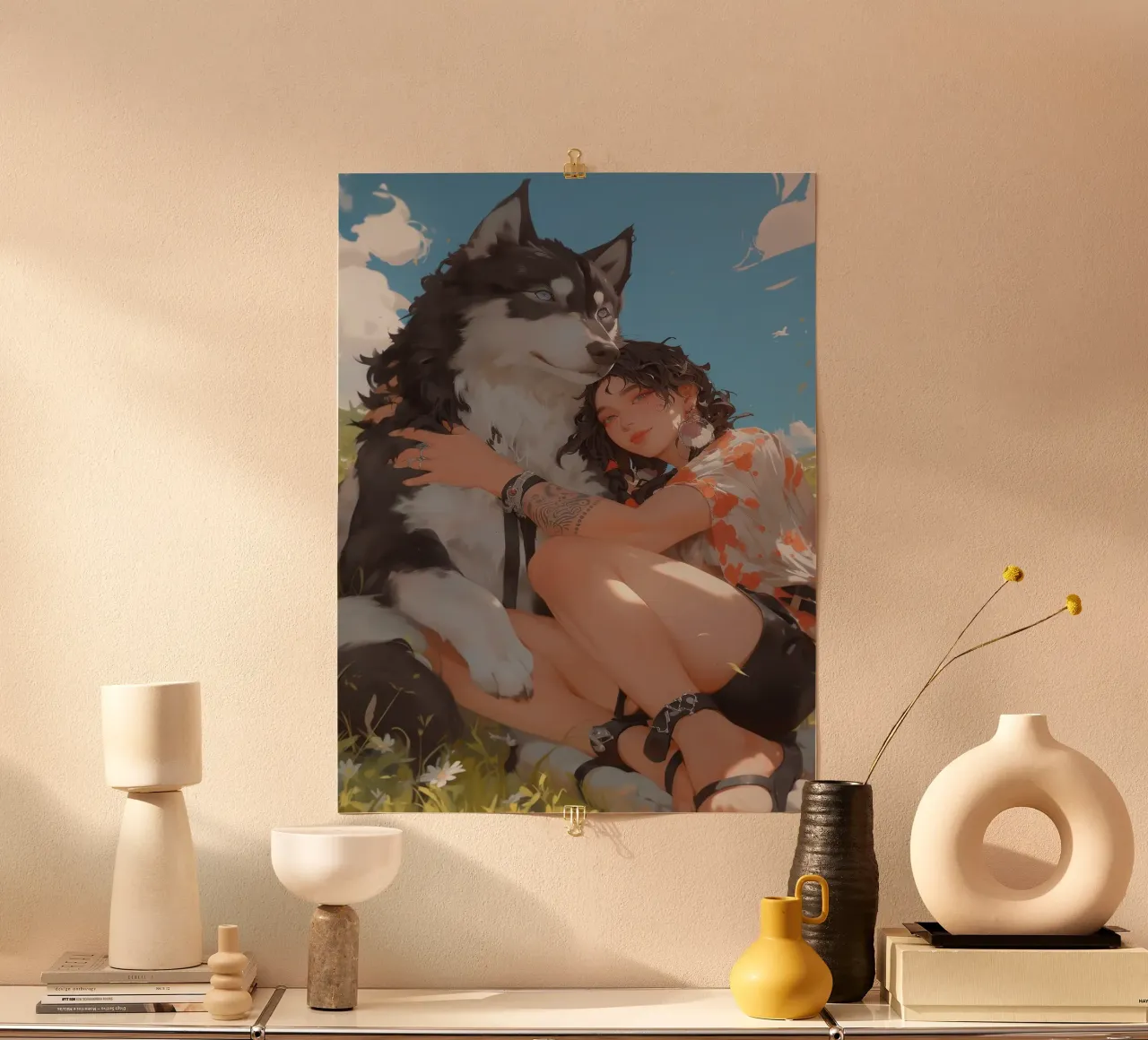 Compagno selvaggio poster da Cute Art