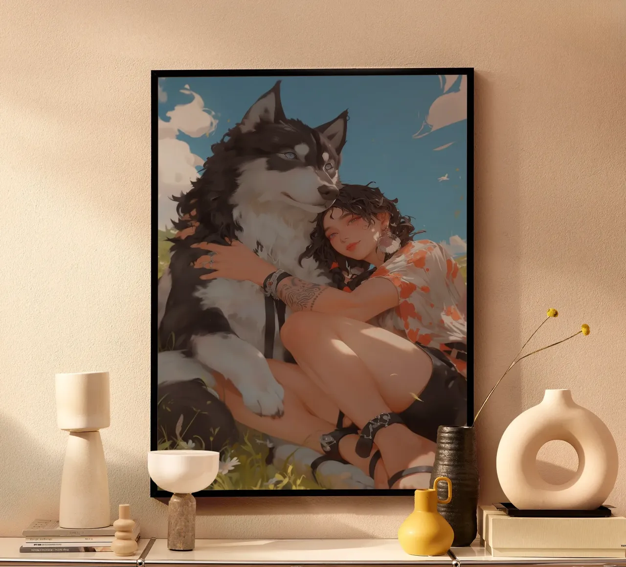 Compagno selvaggio poster da Cute Art