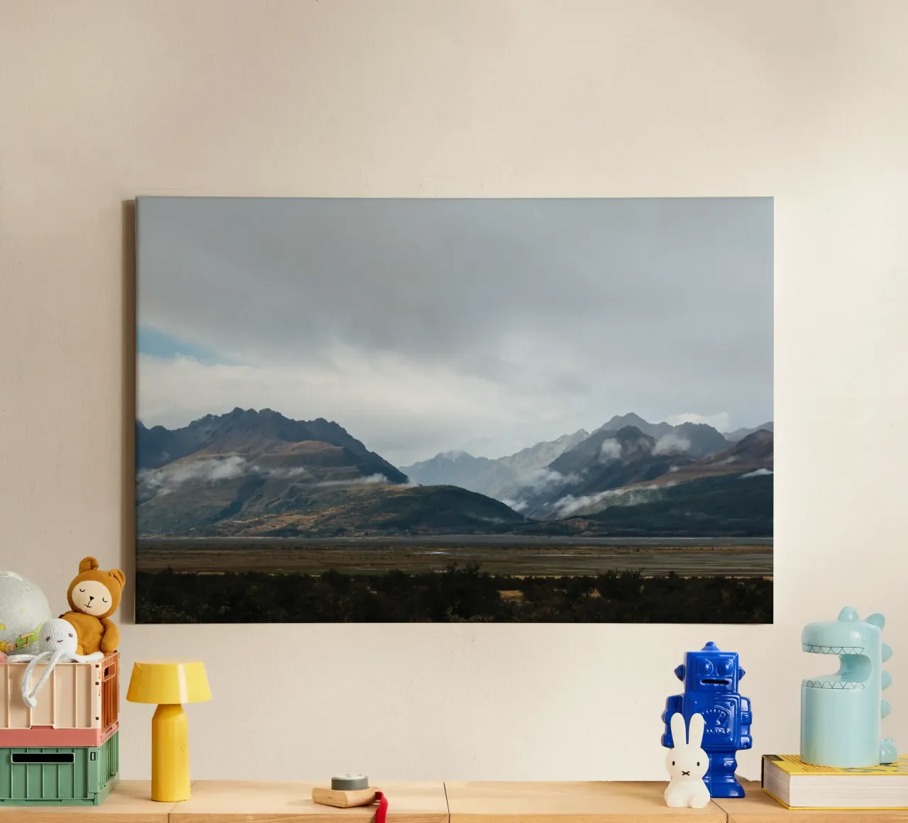 Cime sussurranti tela da PhotoVibe Decor