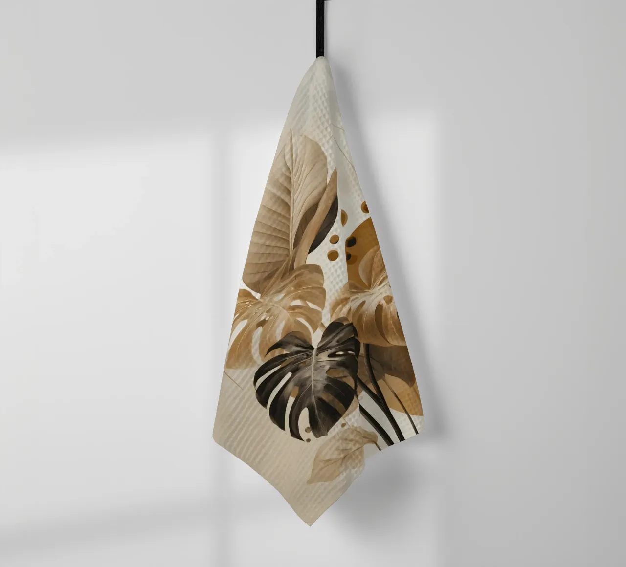 Monstera Art tea towel by Studio Verde
