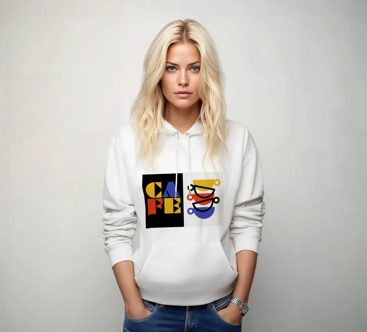 Caffè felpa con cappuccio da Bo Lundberg