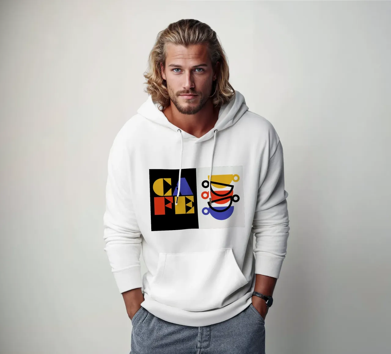 Caffè felpa con cappuccio da Bo Lundberg