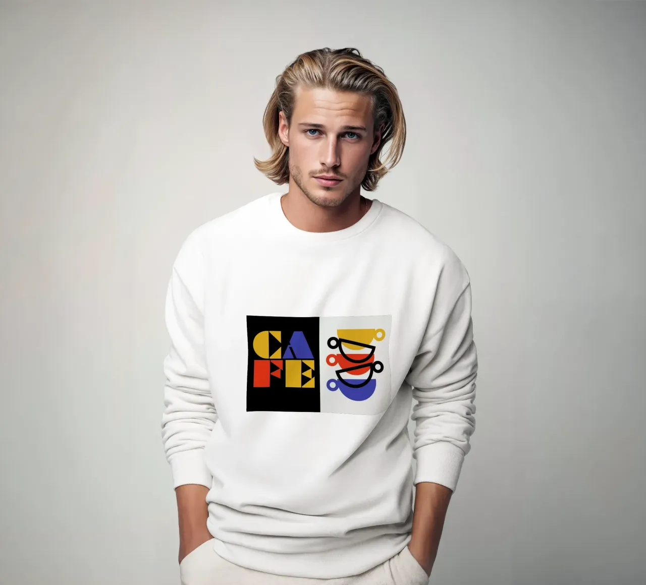 Cafe Sweatshirt von Bo Lundberg