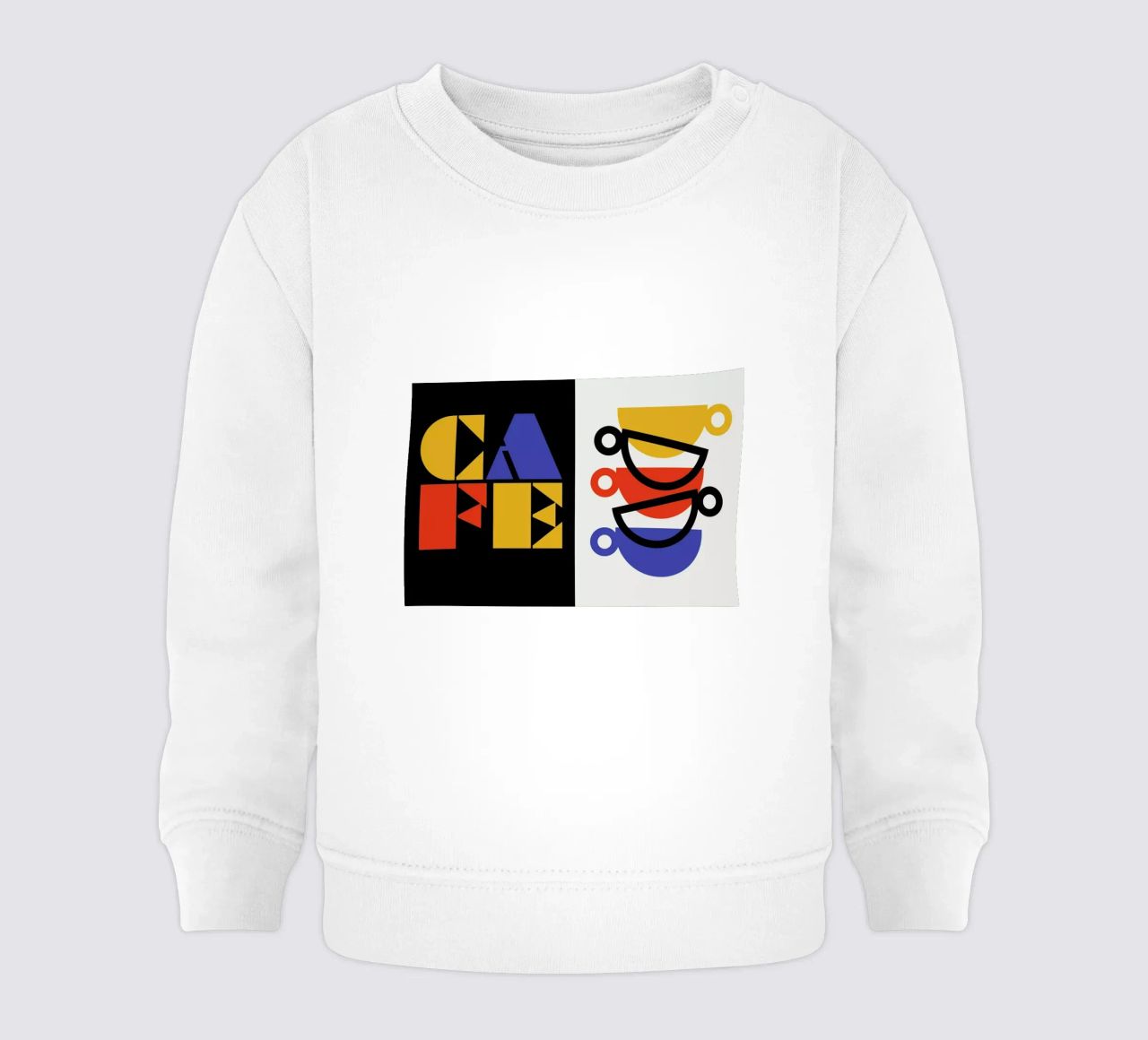 Caffè felpa neonato da Bo Lundberg