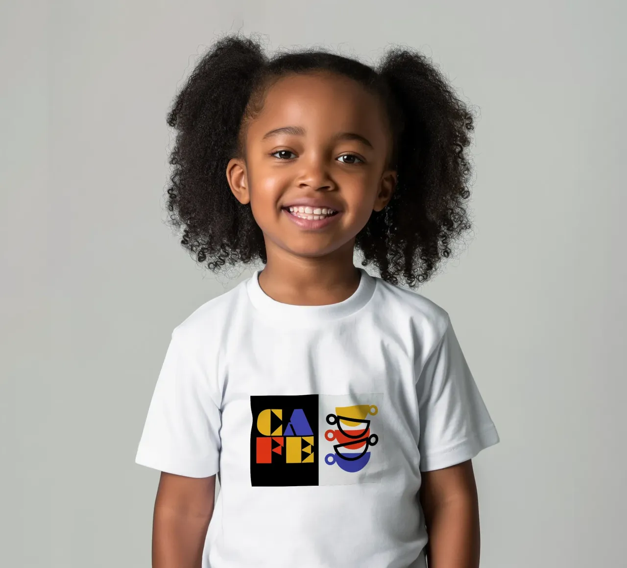 Cafe Kinder T-Shirt von Bo Lundberg