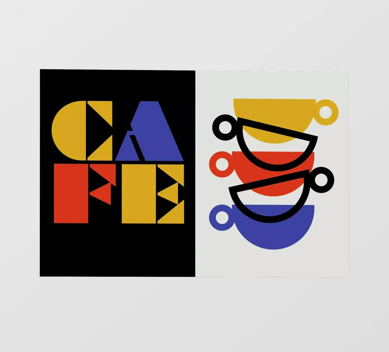 Caffè telo in pvc da Bo Lundberg