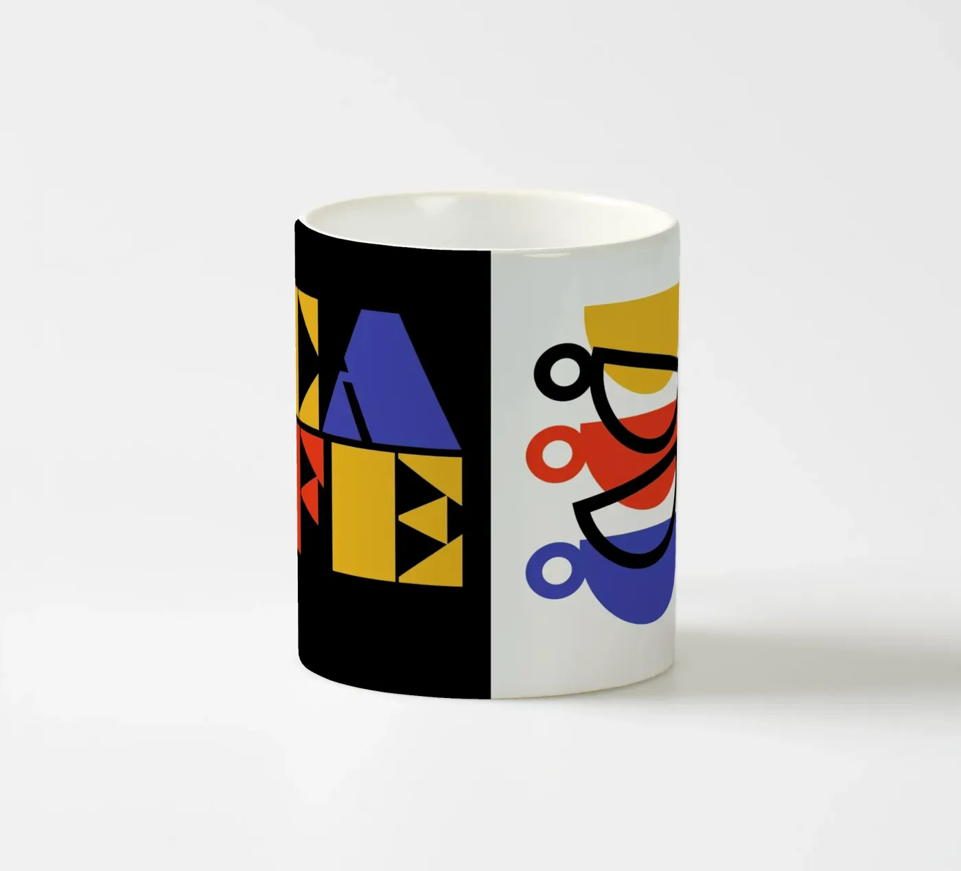 Cafe ceramic mug by Bo Lundberg