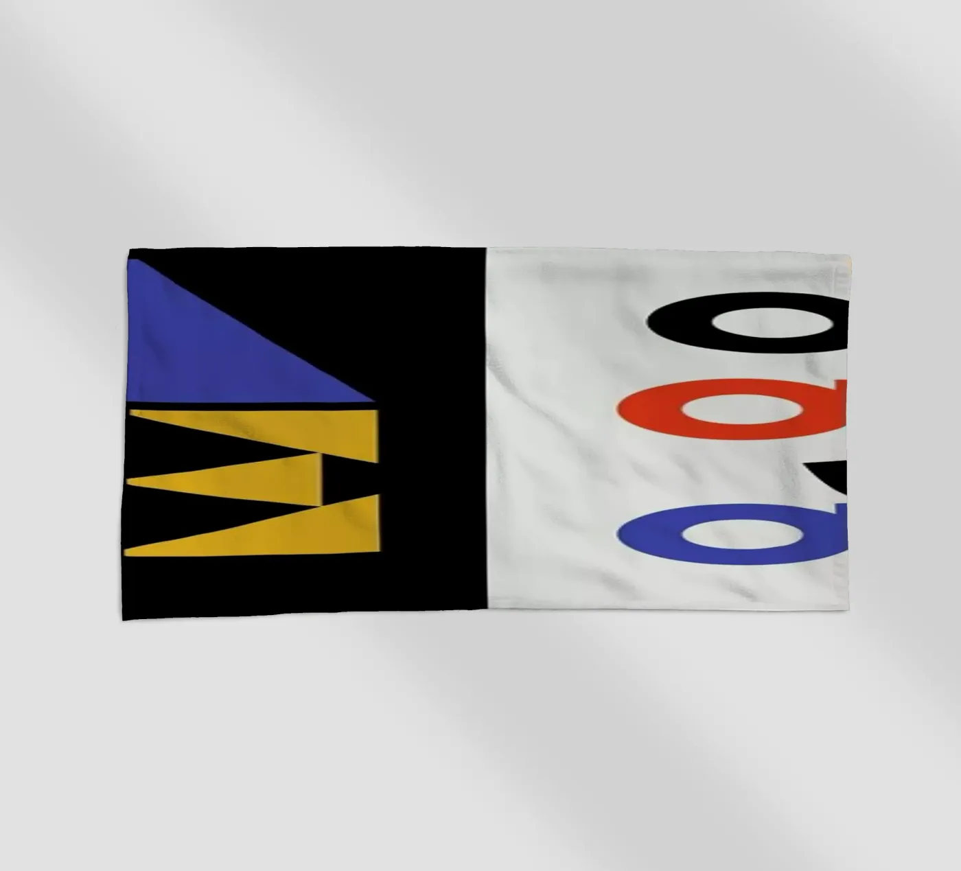 Cafe beach towel by Bo Lundberg