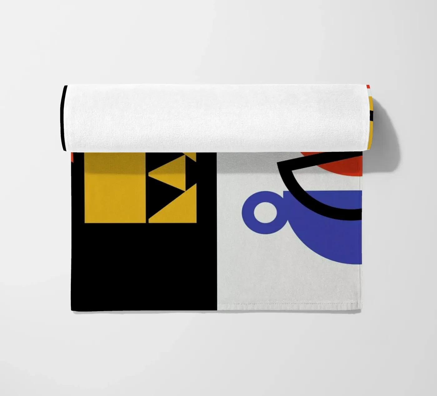 Cafe beach towel by Bo Lundberg
