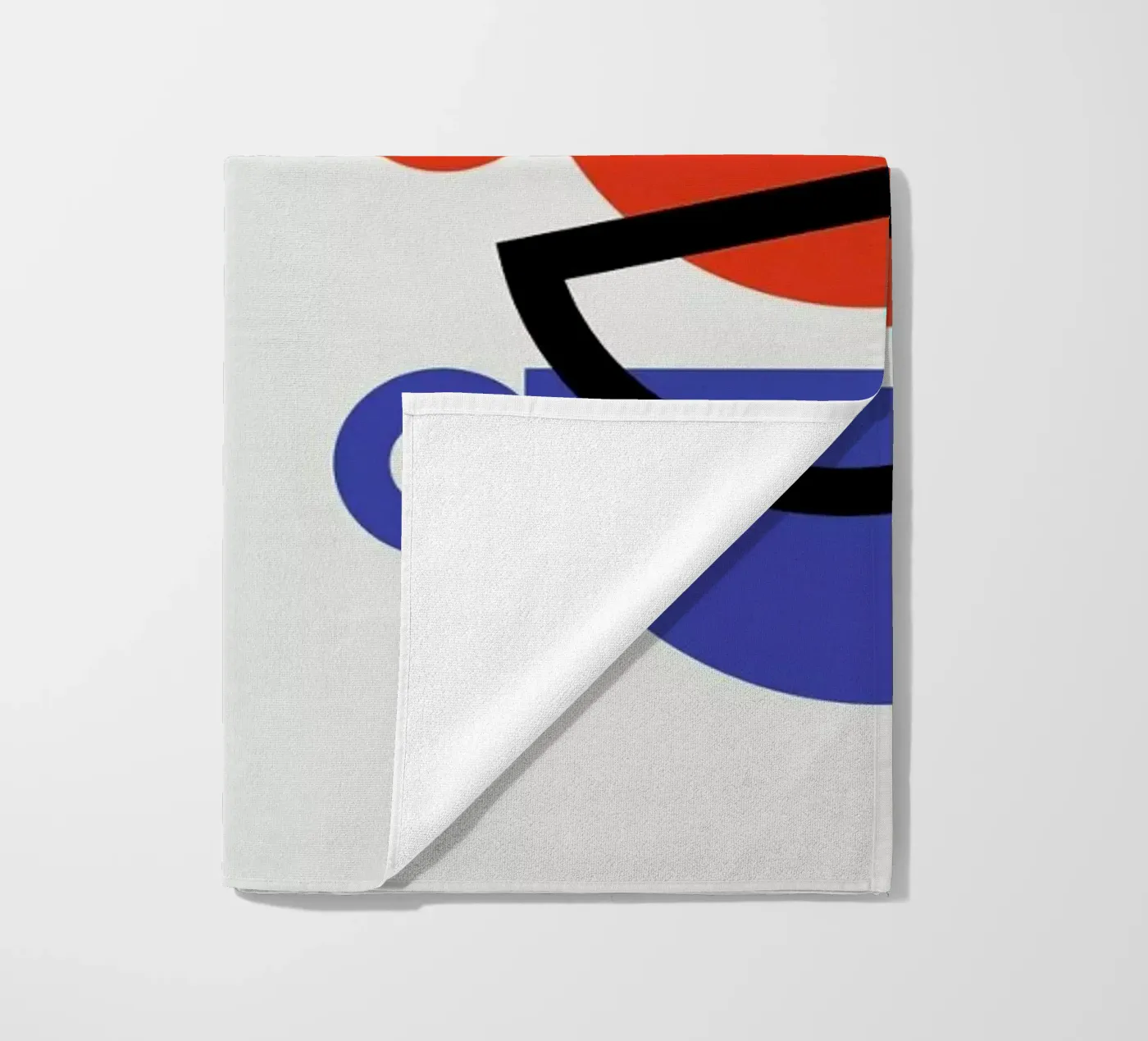 Cafe beach towel by Bo Lundberg
