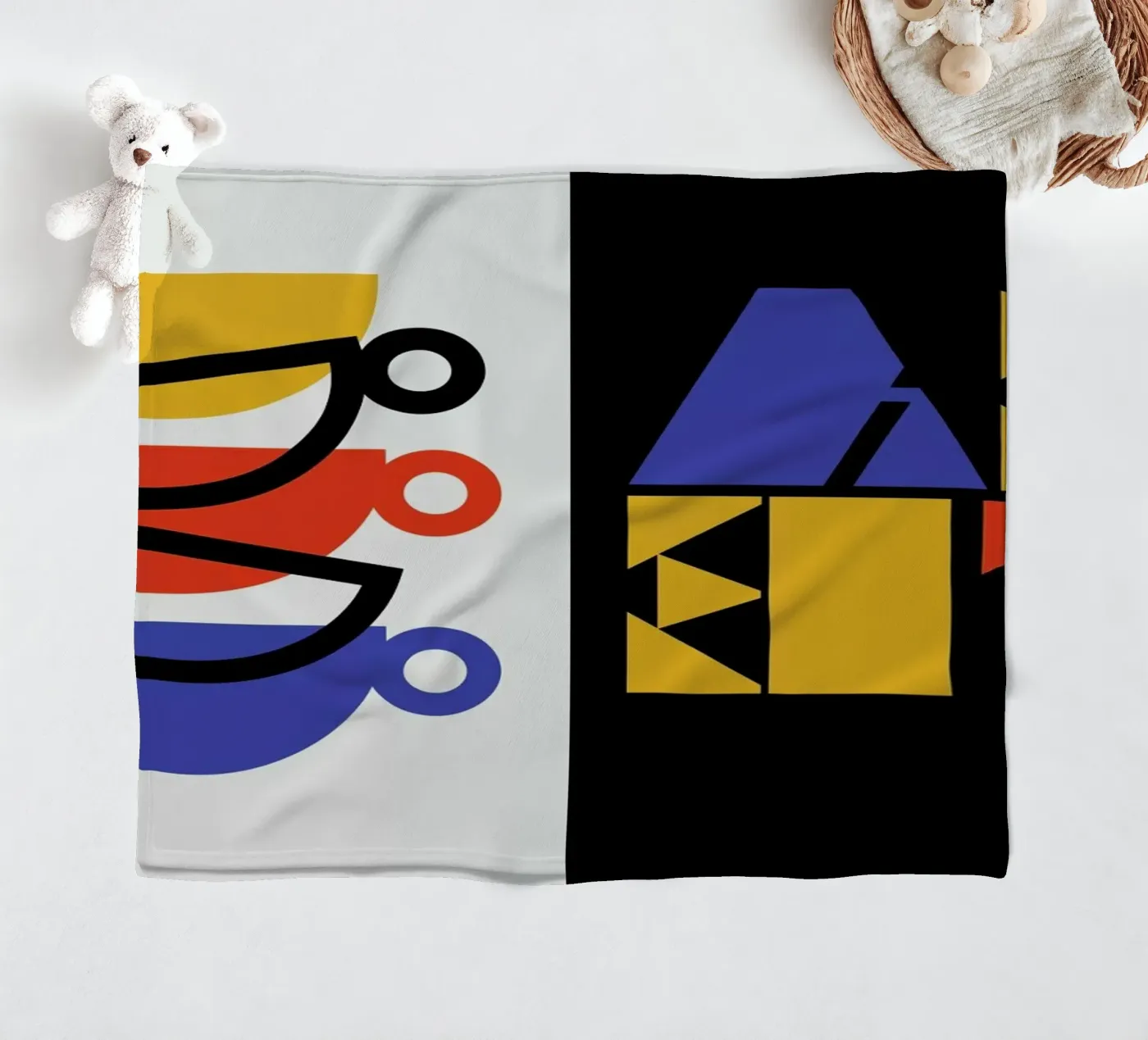 Cafe fleecedeken van Bo Lundberg